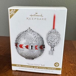 Hallmark Keepsake Ornament “Secret Santa Ball”